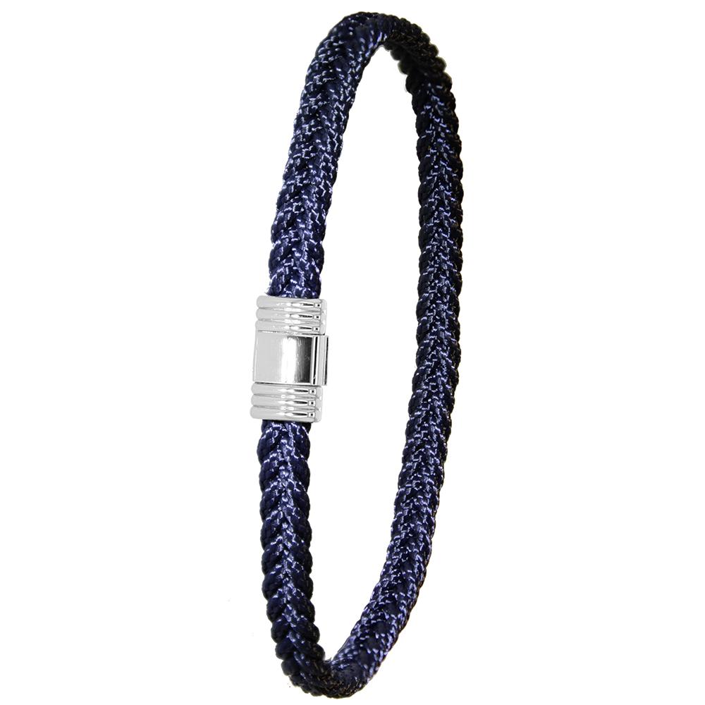 Een Albanu armband Cordon Blauw 6mm breed.